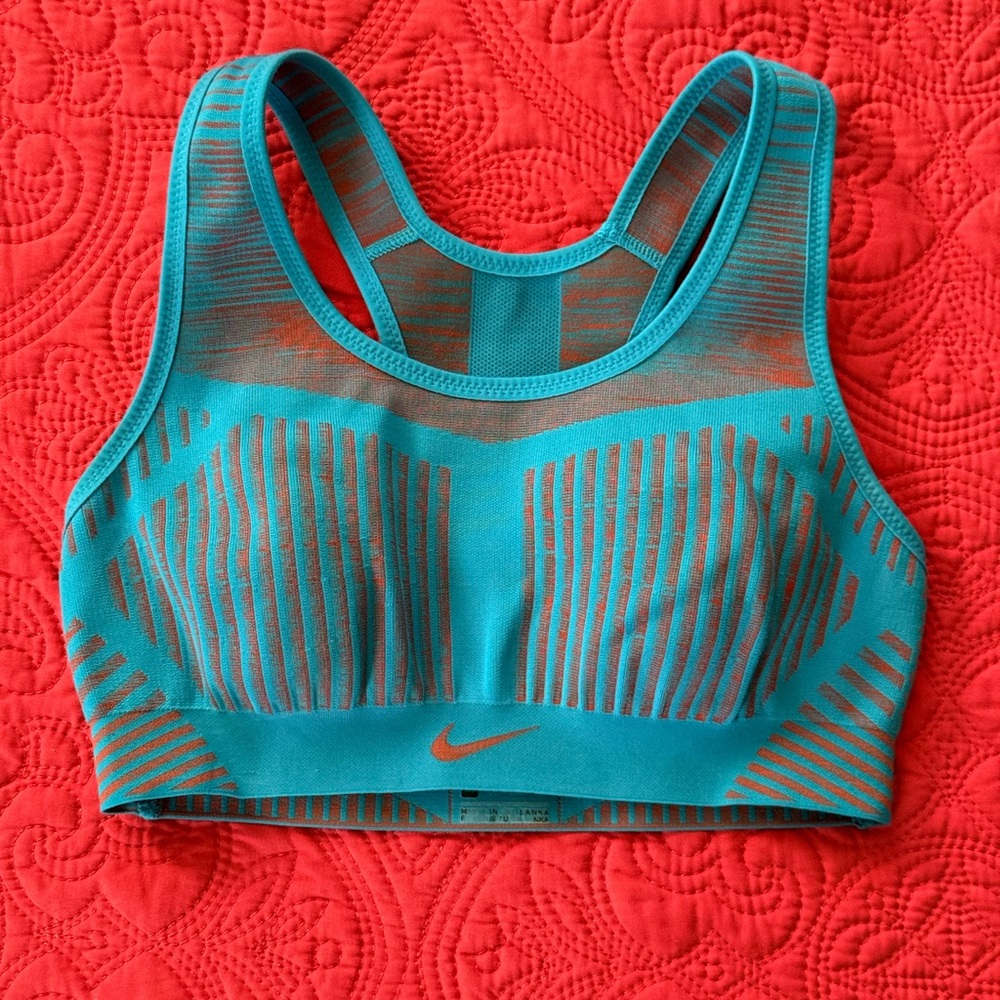 Nike Women's Teal Sports Bra XS